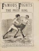 "Famous Fights in the Prize Ring", Nos.1-30 in 15 parts, published by Charles Fox [London, 1877]. Nos.1-2 poor, others in Fair/Good condition. - 4