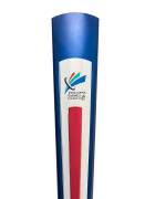 2000 PARALYMPIC TORCH, aluminium and stainless steel, curved, 74cm tall, used in 2000 Paralympic Torch Relay. Scarce - only the fourth paralympic torch we have offered. - 3