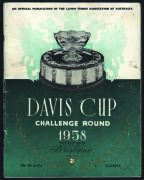 Tennis programmes - 1955 Victorian Championships, 1957 NSW Championships & 1958 Davis Cup Challenge Round (Australia v USA) in Brisbane. - 3