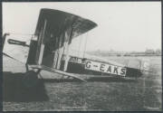 1919 (Oct 21) England-Australia #26 cover endorsed "per Capt Mathews' aeroplane" franked with India KGV 1a red tied 'SYDNEY/19JE20' datestamp on arrival carried by GC Matthews & TD Kay in a Sopwith Wallaby on their England-Australia Air Race Flight from I - 3