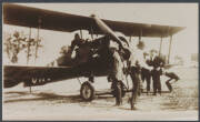 1920 (June 26) Lismore-Tenterfield #39a intermediate cover to Inverell with red typed endorsement "Per Lynn Bros Aerial Mail" carried by Frank Roberts in an Avro 504K biplane on the first official airmail service in NSW (and the first in Australia handled - 3