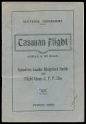 "Souvenir Programme TASMAN FLIGHT (Australia to New Zealand) Squadron-Leader Kingsford Smith and Flight-Lieut. C.T.P. Ulm, 1928 - Wellington Edition" 32 pages + covers, with photographs, biographies, etc. Despite the title and cover details, the pamphlet