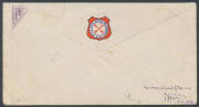 1928&nbsp;(Sept 10) Australia-New Zealand #124 Atlantic Union Oil Co Ltd cover carried by&nbsp;Sir Charles Kingsford Smith, Charles Ulm, HA Litchfield&nbsp;&&nbsp;T McWilliams&nbsp;endorsed 'Per favour Squadron Leader CE Kingsford Smith in the Southern Cross'&nbsp;franked on arrival w - 2