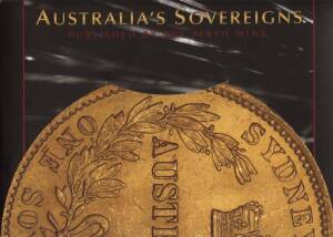 2005 $25.00 Sydney Mint Sovereign. 0.2354 AGW. Issued in book form, No. "2017". Cat. $550