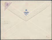 1930 (Oct 9) England-Australia #170 Royal Air Force Club cover flown by Sir Charles Kingsford Smith endorsed by him "Carried by/Southern Cross Jnr/England-Australia/9th-19th Oct 1930" and signed "C Kingsford-Smith" on face, addressed to his finacee (later - 2