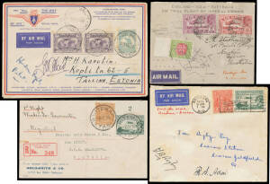 1931-34 Collection of internal & international flights between #188 & #395 with many better items including scarce intermediates, a good number are registered & many are signed by pilots etc, some better commercial items including GB-Australia per KLM wi