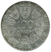AUSTRIA: 1977 100 schilling, 1200th Anniv. Kremsmunster Monastery, 900th Anniv. Hohensalzburg Fortress and 500th Anniv. Hall Mint as both proofs & Unc., by x4 of each. Plus 1977 nproof sets x4. Slight toning,&nbsp;28 items.