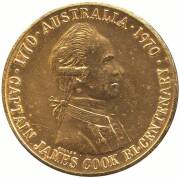 Group with 1975 Birmingham Mint set of 7 silver proof&nbsp;medallions for the 75th Anniv. of the&nbsp;&nbsp;Federation of Australia (1.5+oz each medallion. 1970 State Savings Bank of Victoria, Capt James Cook Bi-Cent. Stoke medallions stamped "STG. SIL." (5). Plus 3 oth