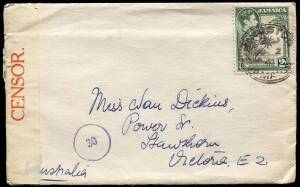 Mainly Postal History with 250+ envelopes addressed to the same person, majority 1912 to 1920 with Victorian 1d pink, 1d red Roo and 1d red KGV useages. Incl.&nbsp;