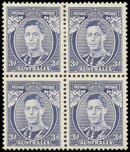Pre-decimal older style collection on album pages, mixture of mint and used with singles, sets, blocks, imprints, punct. 'OS' etc. Noted 6d & 2/6* War Savings stamps, 6d claret Kooka blk of 4 2**/2*, 3d Kooka s/sheet*, 6d purple K'ford Smith blks with var