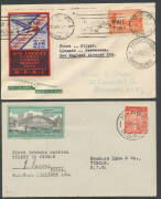 1934-35 Collection of internal & international flights between #409 & #504 with many better items including scarce intermediates, a good number are registered & many are signed by pilots etc, some "Cinderella" & postmark interest, etc, better frankings - 5