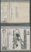 Handy bundle including 1926 (Aug 4) Melbourne-Alice Springs #108a but not endorsed, 1931 (June 11) unlisted Sydney-Newcastle-Sydney signed by the pilot, 1933 Aerial Pageant blue PPC, 1931 per Francis Chichester to Japan #212, 1937 intermediates per Mrs Bo - 5