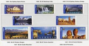 1966-2001 collection on S/Seas hingeless & standard pages. Both mint and used incl. souvenir sheets, a few booklets, a few Stamp Exhib. o'pts and extras. Majority fine condition, can be developed, mint FV $750+.