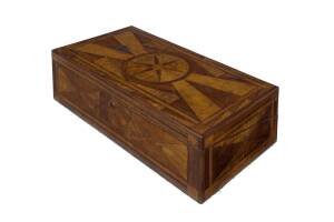 A superb Tasmanian timber writing box, circa 1850