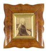 A pair of unusual shaped picture frames, huon pine, 19th century