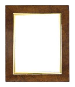 Tasmanian musk picture frame with gilt slip, 19th century