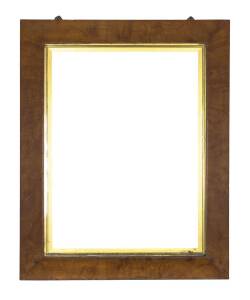 Tasmanian musk picture frame with gilt slip, 19th century