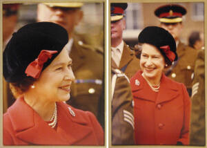1984 (SG.910) 30c Birthday of QE11. 6 colour portraits of the Queen, as colour transparencies of various sizes, from the studio of the designer Bruce Weatherhead. Incl. 1974 informal portrait of the Queen on horseback in front of Balmoral Castle taken by 