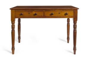 Important & early blackwood desk from PORT ARTHUR