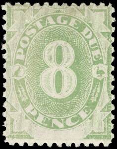 1902 (SG.1-7) Set to 8d incl.1d perf.11.8 (BW:D4), 2d with large white flaw between E & N of PENCE, 4d with "Diagonal white scratch through lower left spandrel" and the other denominations in fine MLH condition.