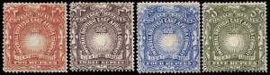 1890-1921 collection on Hagners. Incl. the 1890-95 high values 2r to 5r both mint & used, a range of the 1895 Handstamped overprints to 1r also mint & used as well as latter issues. Mixed condition, some duplication, all priced to sell. High cat. value, o