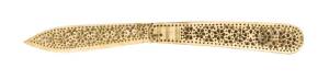 A whalebone pocket knife, 19th century24cm