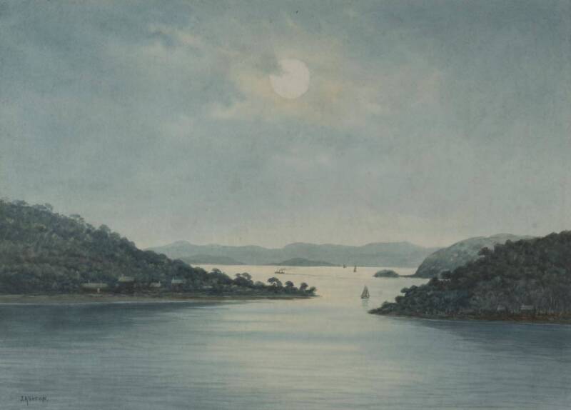 JAMES ASHTON (1859-1935) Two Maritime Scenes