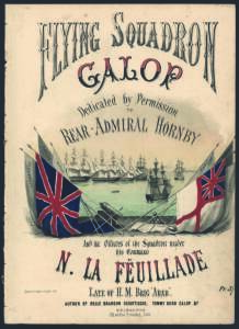 SONG SHEET: "Flying Squadron Galop" by N.La Feuillade