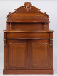 An Australian cedar chiffonier, circa 1890