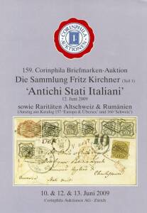 1991-2010 selection of hardbound catalogues from Feldman and Corinphila Auctions featuring many classic stamps, postal history and major collections. Incl. Feldman Rarities Sales (7) and classic collections from Austria, Bavaria, Greece, Hamburg, Italian 
