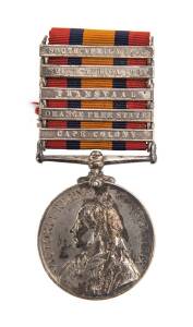 Queen's South Africa medal, 1899-1902