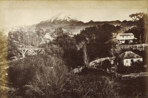 NEW ZEALAND; Series of albumen photographs circa 1890 & later group of travel related pamphlets (21 items).