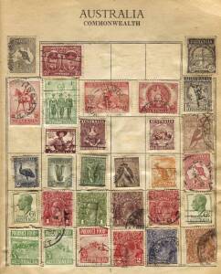 Seven Seas pages with Aust. Territories collections, mainly mint* to 1978. World stamps in 8 stockbooks and albums. Range of used/used on piece world stamps in packets. Range of world commercial covers incl. airmail, registered and military. Noted Strand 