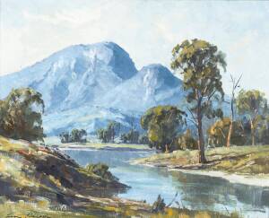 LEON WILLIAM HANSON (BORN 1918) (Victorian Landscape)