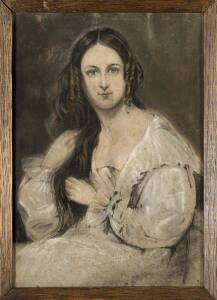 ATTRIBUTED THOMAS WAINEWRIGHT (1794-1847) (Portirait of a Lady)