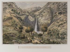 EUGENE VON GUÉRARD (1811-1901) Fall of the First Creek Near Glen Osmond S.A., 1855