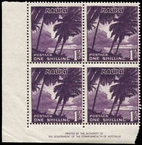 Group of albums & s/books all with mint & used stamps, incl. older SG 3 Vol. set for KGVI. Group of stamps incl. used GB h/values and 1954 Nauru &frac12;d, 1d, 3&frac12;d & 4d definitives sheets of 40** x4; &nbsp;Accessories incl. new SG Utile album, bundles of album pages 