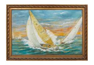 ARTIST UNKNOWN Australia II in Full Flight