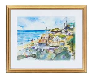 ALAN BOND (1938-2015) Coastal Scene &nbsp;1988