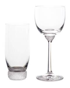 A collection of approximately twenty various Villeroy and Boch wine and water glasses