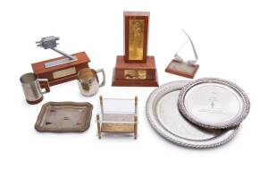A collection of trophies