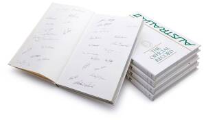 Stannard, Bruce &&nbsp;Park, Andy,&nbsp;AUSTRALIA II The Official Record,&nbsp;Joyce Childress Management, 1984Five copies;&nbsp;one signed by the Australia II crew