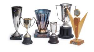 A collection of trophies