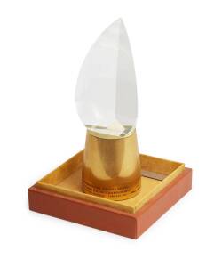 1986 International Twelve Metre World Fleet Racing Championship trophy