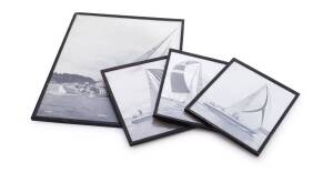 APOLLO, Five black and white framed photographs of Apollo and Apollo II,together with eight prints&nbsp;