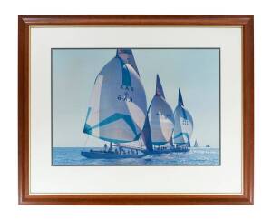 KA6, KA16 and KA9 under spinnakera framed photograph