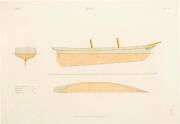 PRINTS, "Titania II", Titania II", "Titania II & Athemis", set of three lithographs, published by Day & Son, London, 1864, each measure, 40x57cm. [Titania competed for first America's Cup in 1851].