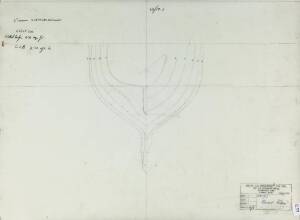 TANK TEST MODEL 6819/1: Miller & Whitworth original plans, drawings & blueprints, set of 2 drafting film sheets stapled together.