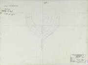 TANK TEST MODEL 6819/1: Miller & Whitworth original plans, drawings & blueprints, set of 2 drafting film sheets stapled together.