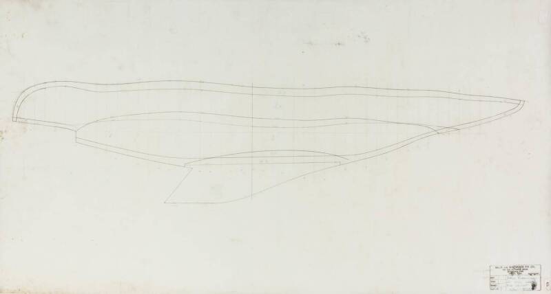 MODEL 7202: Miller & Whitworth original plans, drawings & blueprints, 1972, set of 4 drafting film sheets.